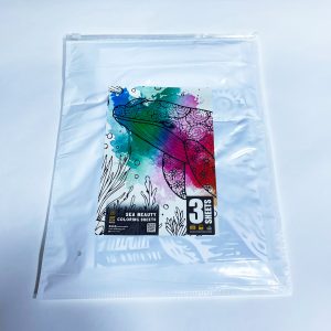 Coloring sheet - Sea Beauty (80 cm by 60 cm) - 3 sheets