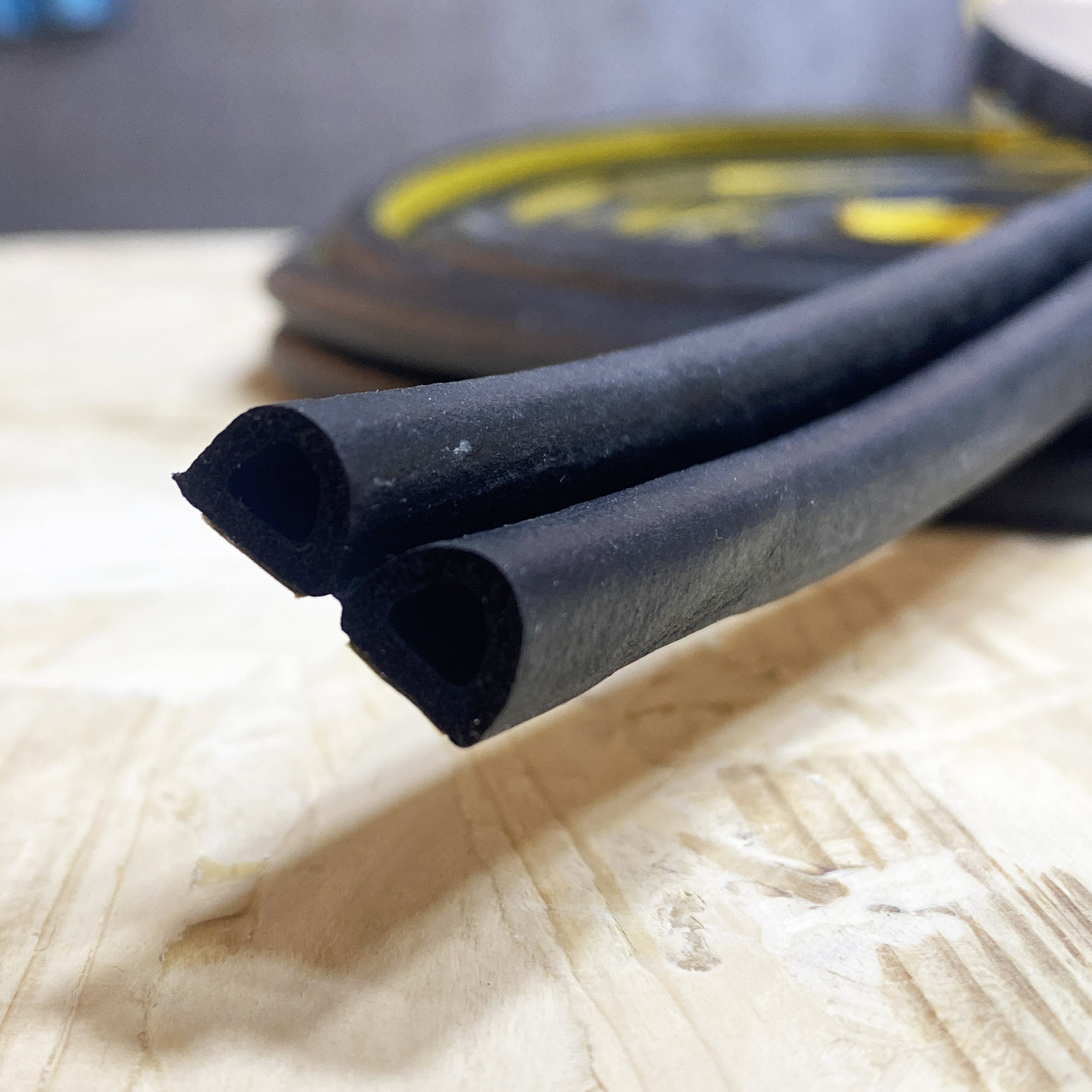 Insulation Strip - 5 meter doubled "Black" - for artwork