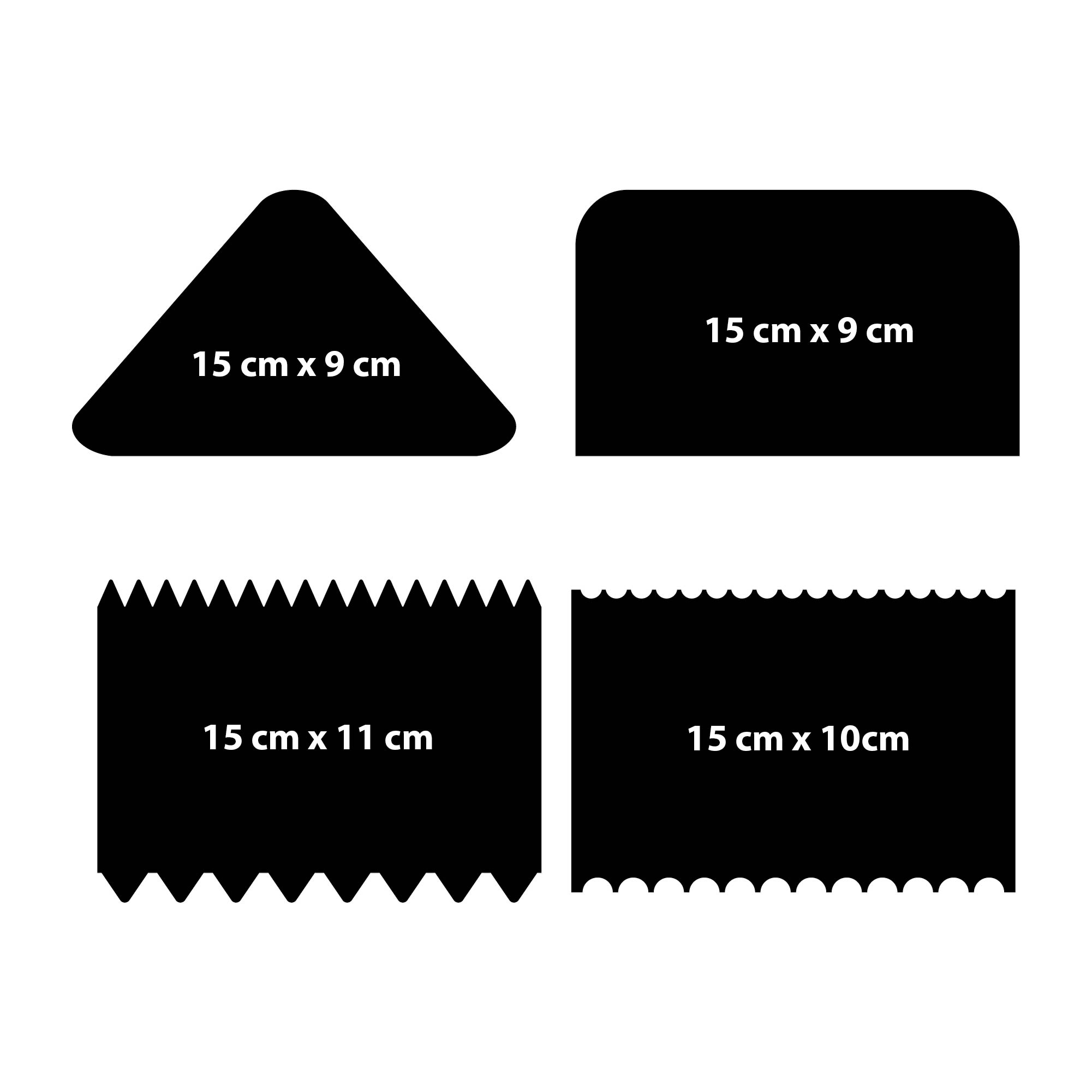 Texture Engraving Art Tools - 4 Pieces